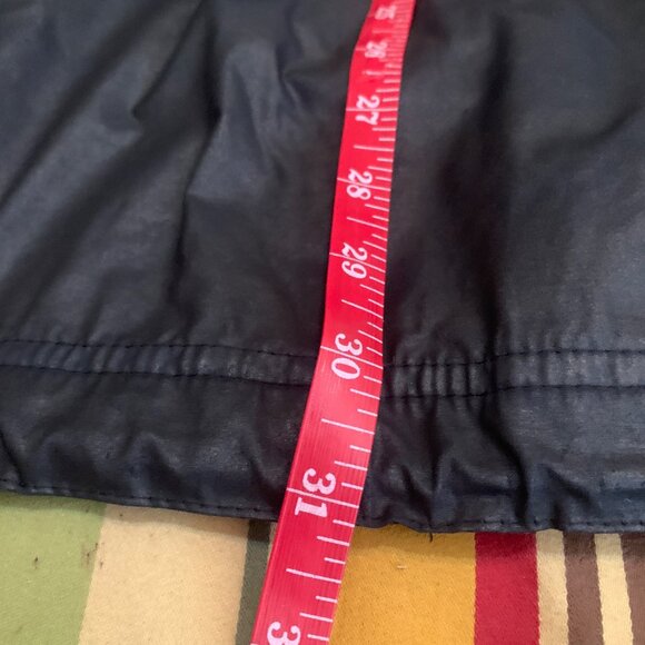 Gap Unisex Waxed Jacket Black Style #776050-00 Sz Medium Oversized - Picture 11 of 15